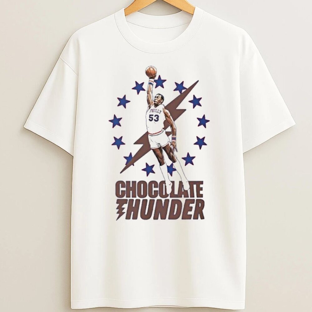 Philadelphia 76ers Chocolate Thunder Unisex T Shirts